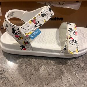 Native Mickey Mouse sandals